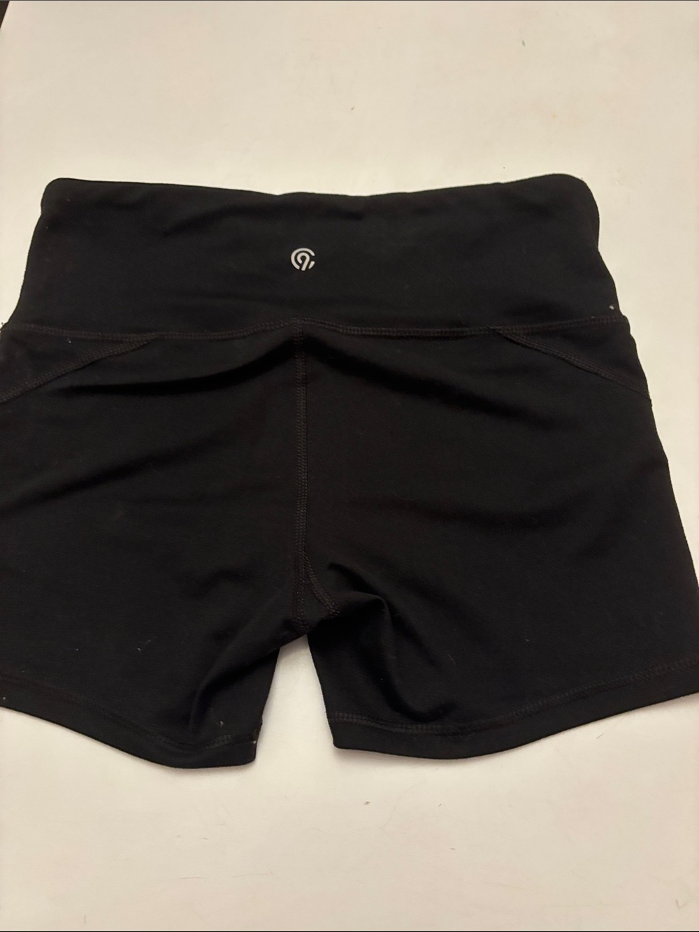 Champion Black High-Rise Athletic Bike Shorts - Picture 3 of 7